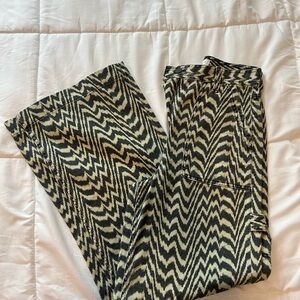 Topshop Zigzag Patterned Pants